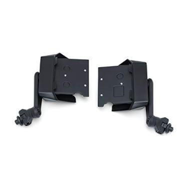 Imagem de Kuryakyn Componente de controle de pé de motocicleta 6759: braçadeira ajustável Omni em suportes de cruzeiro sem pinos para motocicletas Honda Gold Wing 2018-20, preto acetinado, 1 par