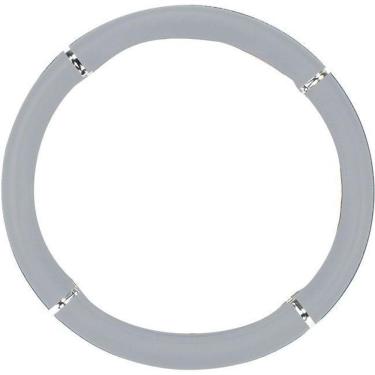 Imagem de Capa Para Volante Alfa Romeo 155 Prata Cromo 38Cm