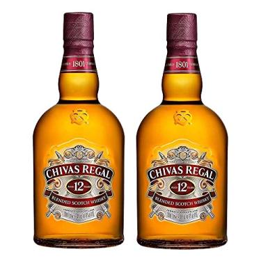Imagem de Kit Whisky Chivas Regal 12 Anos 750ml - 2 Unidades