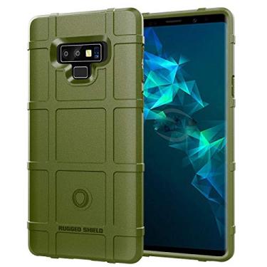 Imagem de Capa Case Armadura Anti Impacto para Samsung Galaxy Note 9 (Tela 6.4), Tactical Armor Rugged Shield, TPU, Cushion Design Shell, Samsung Galaxy Note 9 (Tela 6.4) (Verde)