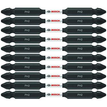 Imagem de BOSCH ITDEPH235B Pacote com 10 brocas Phillips nº 2 resistentes a impactos para aparafu...