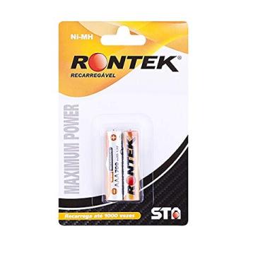 Imagem de Bateria Recarregável Nimh Aaa 1,2v 700mah - Emb. 2 Peças