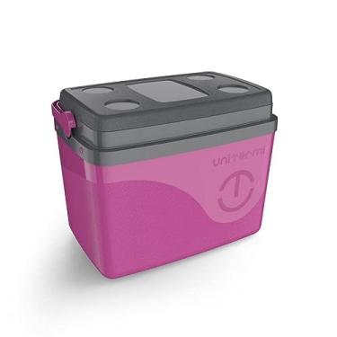 Imagem de Caixa térmica Floripa 15 L Unitermi Rosa