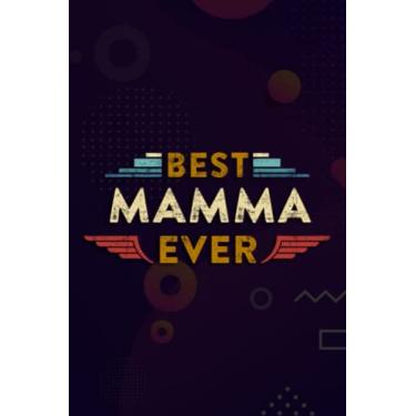 Imagem de Christmas Journal & Planner - Mamma Mia - Best Mum Ever - Spaghetti - Italian Noodles Love Art: MAMMA, Lined writing notebook journal for christmas lists, planning, menus, gifts, and more,Daily