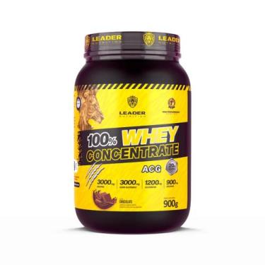 Imagem de Whey Protein Concentrate 100 - 900G Sabor Chocolate - Leader Nutrition