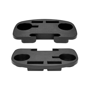Imagem de Oval Zero-Gravity Chair Cup Holder Clip on Side Recliner Cup Table Zero-Gravity Lounge Chair Cup Holder Tray 2 Pack