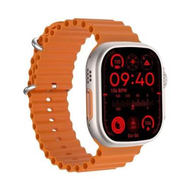 Imagem de Smartwatch Watch Ultra 3 49mm Serie 10 Amoled Chatgpt Gps Nfc 2Gb - Mi