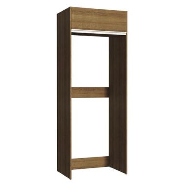 Imagem de Porta Geladeira Madesa Glamy 1 Porta Basculante - Rustic