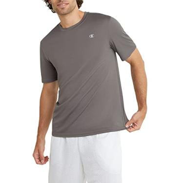 Imagem de Champion Camiseta masculina Vapor, Cinza pedra, 3G/Alto