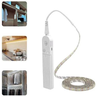 Imagem de Fita de Led SMD 2835 Adesiva Flexível 3m Com Sensor De Presença Com 3 