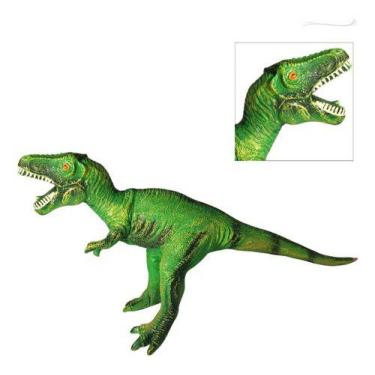 Imagem de Dinossauro Macio Tiranossauro Rex Borracha Som Grande 40 Cm - Str Stor