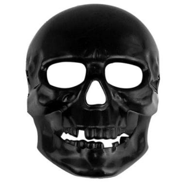 Imagem de Máscara de brinquedo Pirata Caveira Alma Negra Preta - Toy Master, Mas