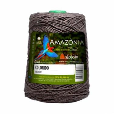 Imagem de Barbante Amazônia São João N06 400g Colorido, 15-MARROM