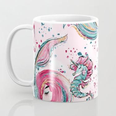Imagem de Caneca Christmas Mermaid 325ml - Caneca Sublime