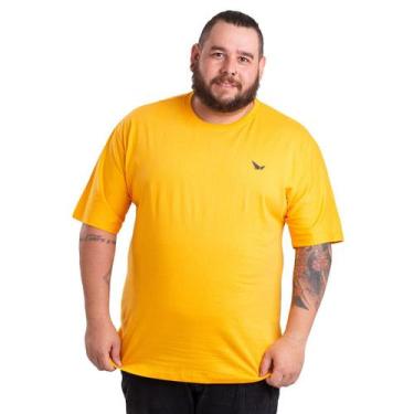 Imagem de Camiseta Básica Gola Redonda Plus Size Conforto Todo Dia Compre Agora 