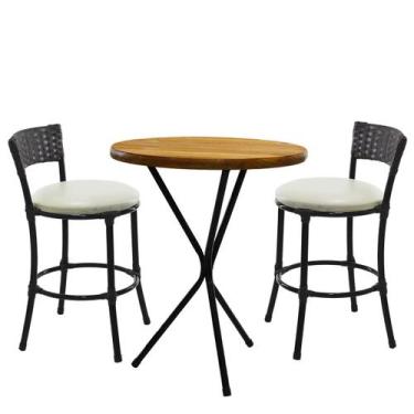 Imagem de 2 Banquetas Forts Baixa Fibra Preto Ferro Pintura Eletrostática com As