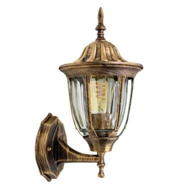 Imagem de Arandela Colonial Vintage AC202P Clássica Cassis Ouro Velho - Biancolu