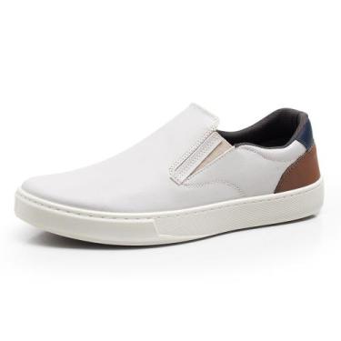 Imagem de Sapatenis Casual Slip On Masculino JCL STORE Tenis Moderno Macio Dia a