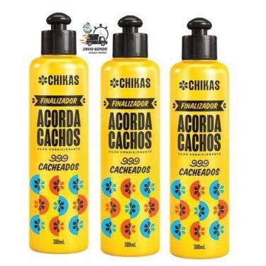 Imagem de Finalizador Acorda Cachos Chikas 900ml Modela Define No Poo - Bio Extr