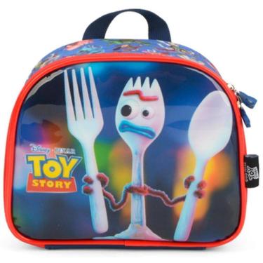 Imagem de Lancheira Escolar Toy Story Térmica Forky Azul Infantil