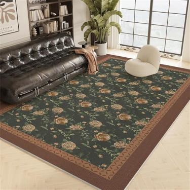 Imagem de HJZSZX Tapete de sala de estar vintage, decoração para casa, quarto, tapete fofo, mesas de centro de área grande, tapete de chão impresso, QH1716, ER, 300x400CM