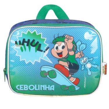 Imagem de Lancheira Cebolinha Térmica Escolar Infantil Merendeira Original Turma