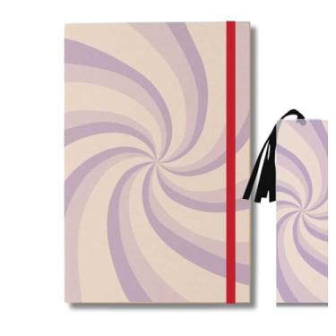 Imagem de Caderno Kraft A5-50 Folhas + Marcador de Página Groovy 12