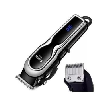 Imagem de Maquininha de Corte Kemei 119 Digital Alta Precisão Led