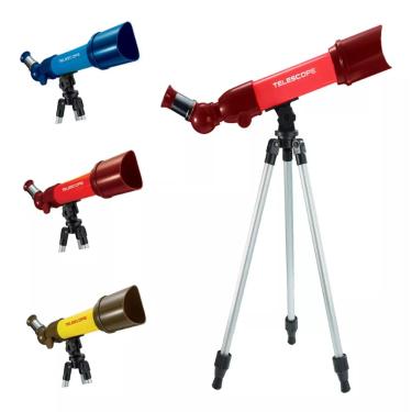 Imagem de Telescópio Astronômico Brinquedo Educacional Foco Ajustável