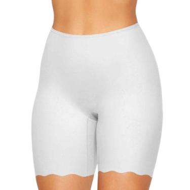 Imagem de Calcinha Short Bermuda Com Forro Em Algodão Sem Costura Com Corte A La