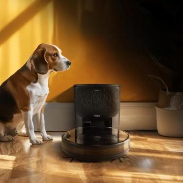 Imagem de Combo Robô Aspirador Ropo Smart Pet + Estação Smart Cleaner 220V