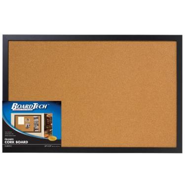 Imagem de Cra-Z-Art Quadro de cortiça, moldura de madeira de 3,5 cm x 63,8 cm (12122)