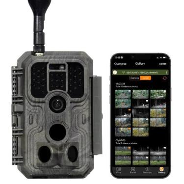 Imagem de Câmera de trilha Meidase S950 4G LTE com visualização de vídeo complet