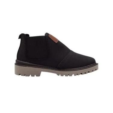 Imagem de Bota Infantil Menino Molekinho Solado Tratorado Conforto, Preto, 32