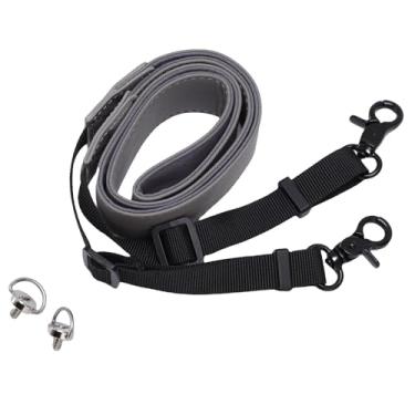 Imagem de Keenso Drone Remote Remote Cordão Leve, Cinta de Pescoço Respirável para 4 Pro Controller Gray para Filmagem Ao Ar Livre Nylon PU
