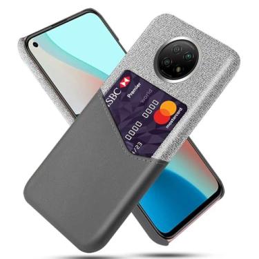 Imagem de Capa para Xiaomi Redmi Note 9 5G,Tela e tampa de couro PU,Antideslizante,360°cobertura completa à prova de choque com 1 slot de cartão atrás,Prevenção de queda-Gray