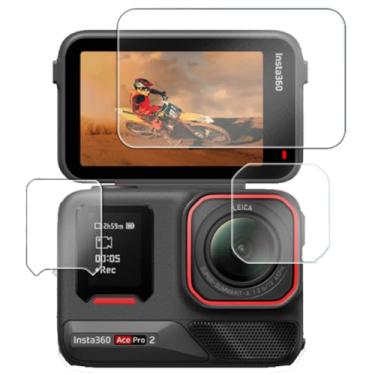 Imagem de Kepuch 2 Pacotes Vidro Temperado Protetor de Tela para Insta360 Ace Pro 2
