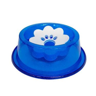 Imagem de Bebedouro Pelos Longos Pet Toys 1 Litro, Azul Glíter