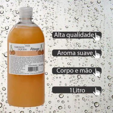 Imagem de Sabonete Liquido 1L Fragrancia Pitanga - Web das Essências