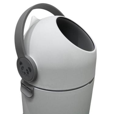 Imagem de Lixo Lixeira Anti Odor para Fraldas 10 Litros Gato Panda