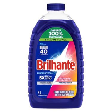 Imagem de Brilhante Limpeza Total - Lava Roupas Líquido 3L