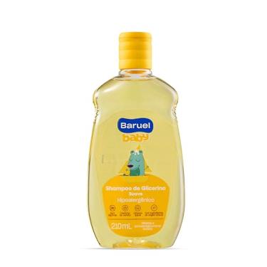 Imagem de Shampoo Infantil Glicerina Suave 210ml – Baruel Baby