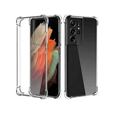 Imagem de Case Capinha Transparente Capa Anti Impacto Flexível LINHA PREMIUM DUPIN Compatível Com SAMSUNG GALAXY S9 PLUS, S10, S10 LITE, S10 PLUS, S10E, S11 PLUS, S20, S20 PLUS, S20 ULTRA, S21, S21 PLUS, S21 ULTRA, S22, S22 PLUS, S22 ULTRA, S30 PLUS (S21ULTRA)