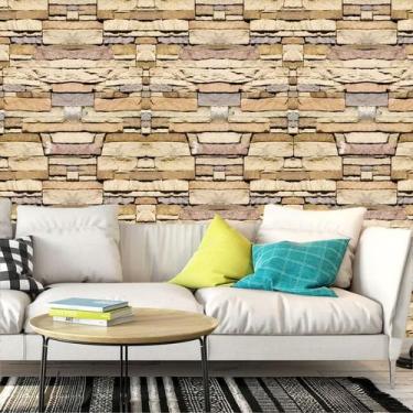 Imagem de Papel Parede Filete Canjiquinha Adesivo Sala Quarto Casal - LRP