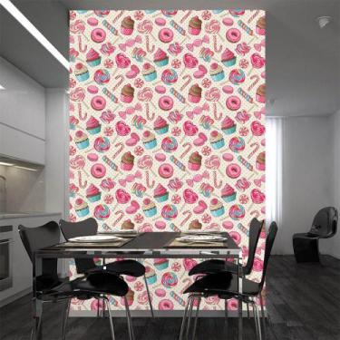 Imagem de Papel de Parede Adesivo - Doceria - 046ppc - Allodi