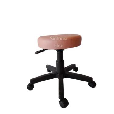 Imagem de Cadeira Mocho Sem Encosto Regulagem Altura Rodízio Corano - Sintonia F