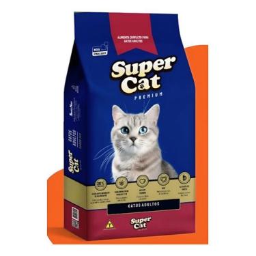 Imagem de Ração Pra Gato Adulto Super Cat 26% De Proteína Carne 1kg - Special Nu