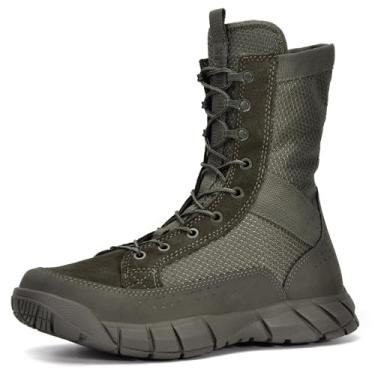 Imagem de XPETI Botas militares táticas masculinas Assault LT de 20 cm, Ranger verde, 37