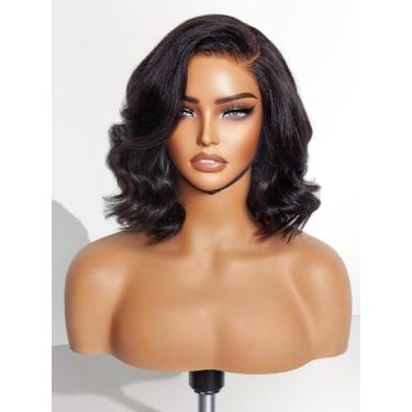 Imagem de Peruca LUVME HAIR Light Yaki Loose Wave 25 cm de cabelo humano Bob
