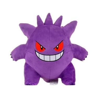 Imagem de Brinquedos De Pelúcia Kawaii Pokémon Gengar Pikachu Squirtle, Bonecos 